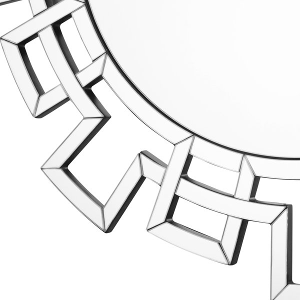 Everly Quinn Round Wall Mirror Wayfair